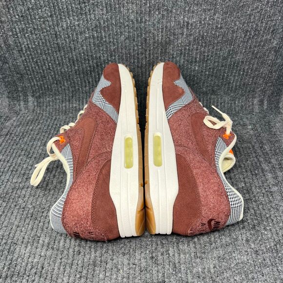Nike Air Max 1 Houndstooth Bronze Eclipse Total Orange Mens 14 CT1207-200 - Picture 5 of 8